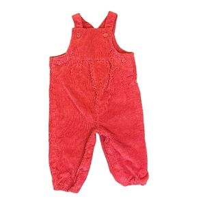 Carter’s Burnt Red Baby Corduroy Overalls